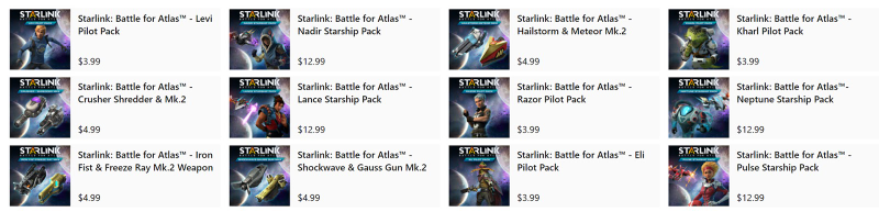Illustration for article titled A Guide To All The Different Ways To Buy Starlink: Battle For Atlas